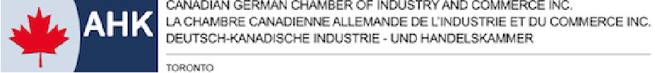 Canadian German Chamber of Industry and Commerce